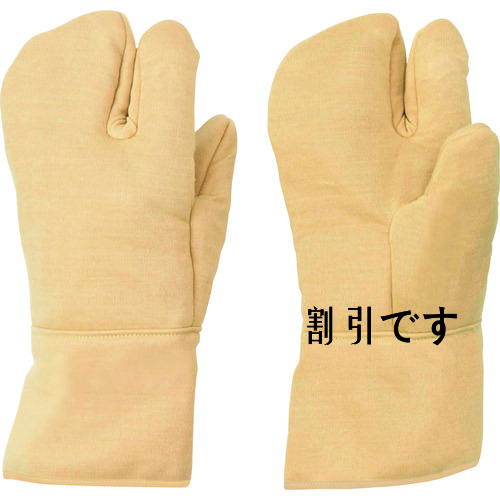 テイケン　ＥＧＴ１　耐切創縫製手袋　３本指　